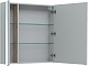 Aquanet Зеркальный шкаф Алвита New 80 серый матовый – картинка-14